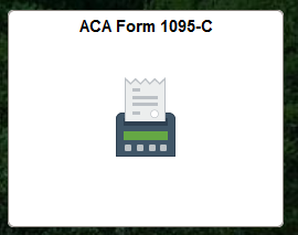 ACA Form 1095-C tile